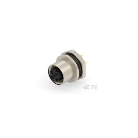 Te Connectivity M12 FRONT MOUNTING FEMALE D CODE 3P T4143512031-000